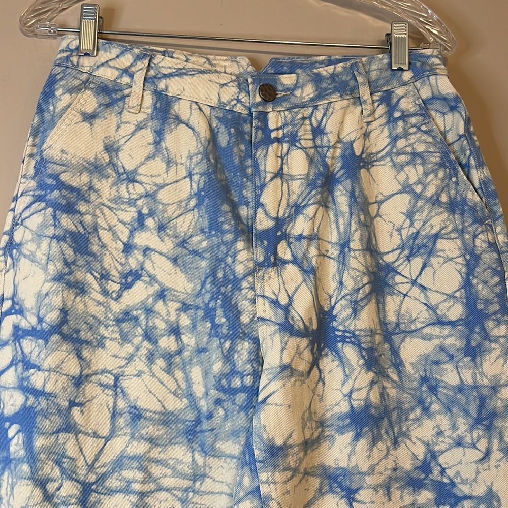 NWOT Rachel Comey Crop Tie Dyed Jeans - Size 6 - Picture 3 of 13